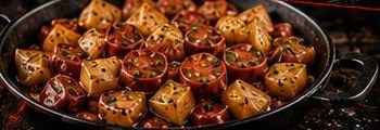 Chorizo criollo con patatas